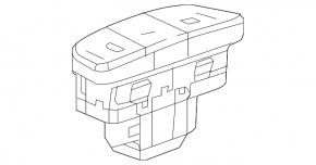 Блок кнопок центральной консоли TRAC OFF и PARKING ASSISTANT Chevrolet Malibu 16-25