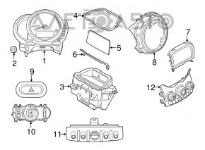 Подрулевые переключатели в сборе Mini Cooper F56 3d 14-21