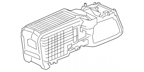 Консоль центральная Honda CRV 12-14 сер