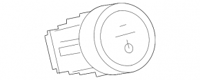 Кнопка зажигания Start-Stop Toyota Highlander 08-10 hybrid
