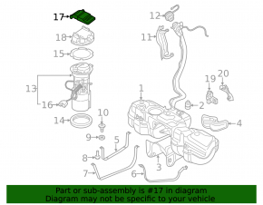 Fuel Pump Control Module Audi Q7 16-19 2.0T