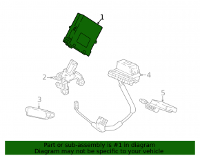 Telematic Control Unit Assembly Honda Accord 18-20