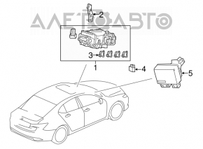 Блок управления EPS LKAS Acura TLX 15-18