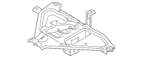 Кронштейн инвертора Hyundai Sonata 16-19 hybrid