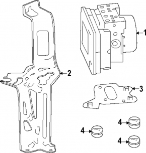 ABS АБС Honda Accord 23-26