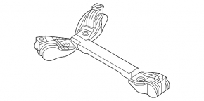 Кронштейн кондиціонера компресора Volkswagen ID.4 21-26 тип 2