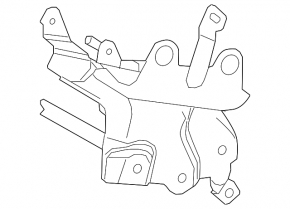 Кронштейн підсилювача гальмівного brake booster Toyota Rav4 16-18 hybrid
