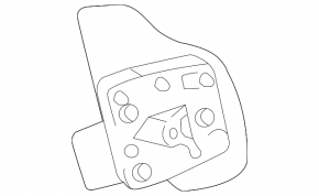 Підрульова пелюстка права Toyota Camry v50 12-14 usa