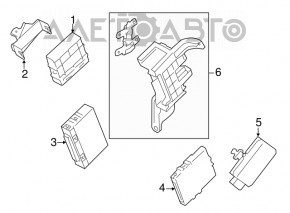 Multifunction Integrated Control Un Subaru Forester 14-14 SJ