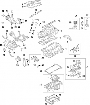 Масляный насос ДВС BMW 5 GT F07 10-17 4.4T N63 S63