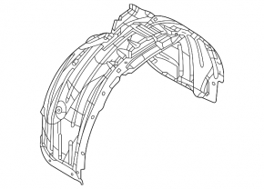 Подкрылок передний правый Mazda MX-30 22-26