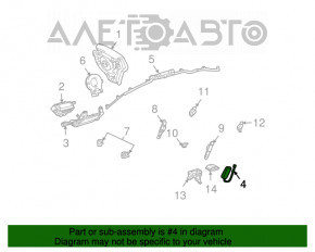 Подушка безопасности airbag переднего правого сиденья Lexus RX300 RX330 RX350 RX400h 04-06