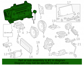Головное устройство Lexus NX300 NX300h 18-18 с навигацией, Panasonic