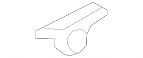 Кронштейн випускний траси передній BMW 4 F32/33/36 14-16 RWD