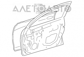 Двері голі передні права Lexus GS300 GS350 GS430 GS450h 06-11