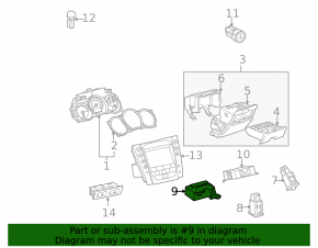 Компьютер tire pressure monitor receiver Lexus GS300 GS350 GS430 GS450h 06-07