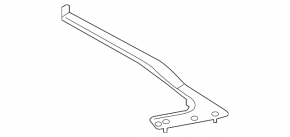 Кронштейн крыла левый Audi A4 B8 13-16 рест