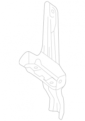 Кронштейн АКБ задній Mercedes W246 B250 16-17