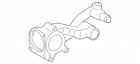 Корпус термостата Lexus ES350 13-18