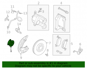 Ступица передняя левая Volkswagen ID.4 23-26 RWD
