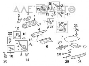 Домкрат Lexus GS300 GS350 GS430 GS450h 06-11