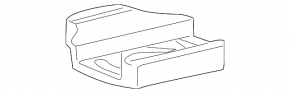 Пенопласт под запаску Lexus GS300 GS350 GS430 GS450h 06-11