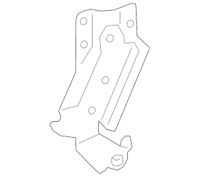 Петля двери нижняя задняя правая Ford Transit Connect MK2 13-23