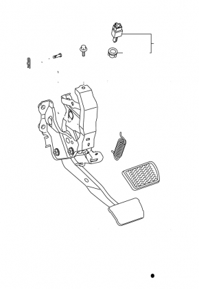 Педаль гальма Lexus NX200t 15-17