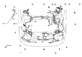 Силовой кабель инвертор-компрессор Toyota Sienna 21-26