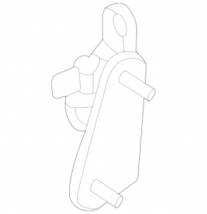 Петля двери верхняя задняя правая Mercedes W167 GLE 350 450 20-25