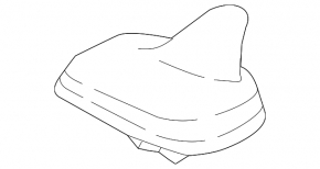 Антенна плавник Audi A4 B9 17-20