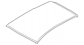Крыша металл Subaru Impreza 5d 17-23 без люка