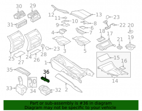 Блок кнопок центральной консоли BMW 5 F10 11-16