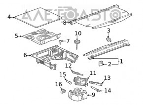 Буксировочный крюк Chevrolet Volt 16-