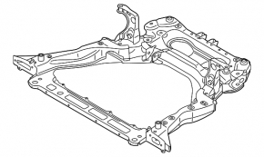 Подрамник передний Nissan Rogue 22-26