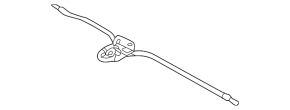 Крючок замка капота Audi A3 22-26