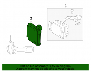 Driving Support Control Module Toyota Rav4 13-18