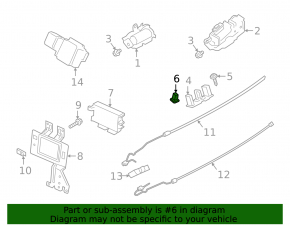 Кнопка закрытия двери багажника Ford Escape MK4 20-