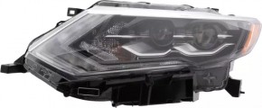 Фара передняя левая Nissan Rogue 17- в сборе LED