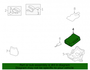 Bluetooth control unit module Polestar 2 21-25