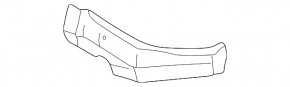 Планка телевизора ресничка левая Lexus RX300 98-03 под фарой
