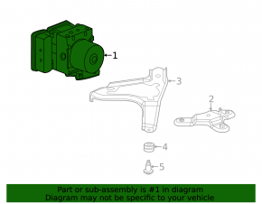 ABS АБС Acura MDX 16-16