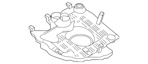Маслоотражатель VW Jetta 19-26 2.0T
