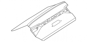 Кришка багажника VW Jetta 25-26