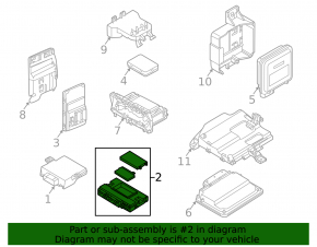 Gateway Control Unit Ауді Q5 80A 18-24
