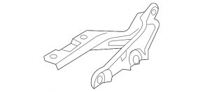 Петля капота левая Chevrolet Malibu 16-23