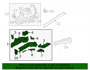 Четверть передняя правая VW Tiguan 18-24