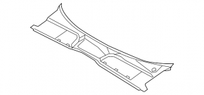 Решетка дворников пластик Audi A4 B9 17-25