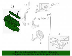 Коллектор впускной Ford Escape MK4 20-22 1.5T