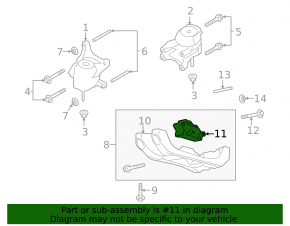 Кронштейн АКПП Ford Explorer 20-25 2.3T RWD
